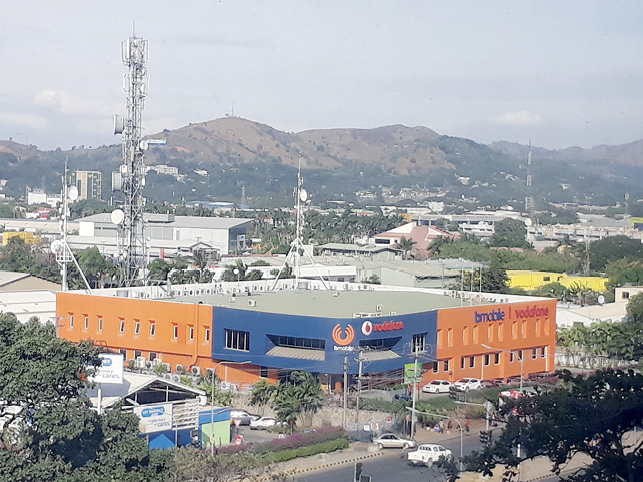 Figure 2. bmobile-vodafone headquarters in Port Moresby, 2017